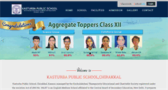 Desktop Screenshot of kasturbaschool.in